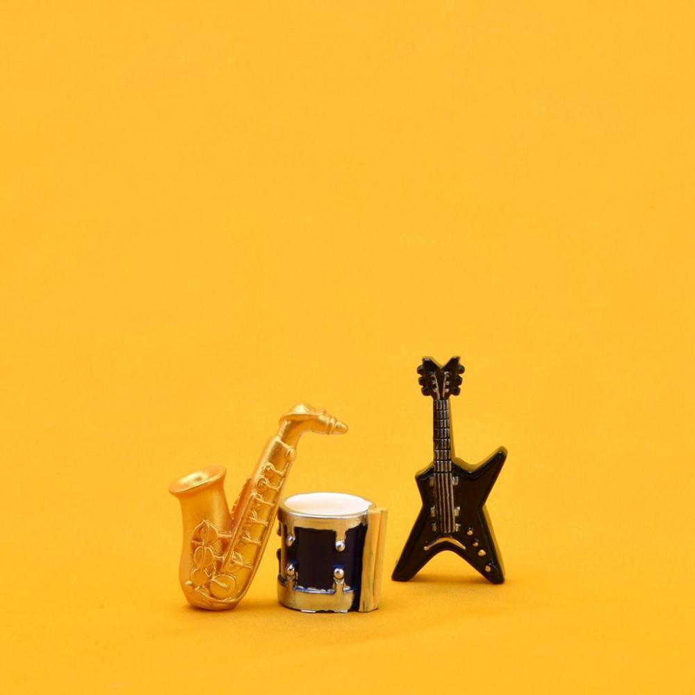 Crafts Wonderful Gift Piano Figurines Music Instrument Model Micro Miniatures Desktop Decoration