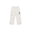 New MLB New York Yankees Cargo Pants Women's Cream White 3FWPB0151-50CRM