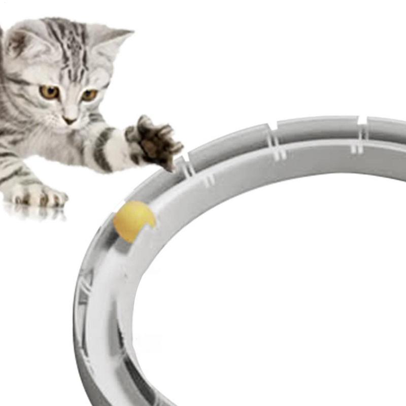 Cat Ball Track Cat Ball Track Puzzle Toy Mental Physical Exercise Training Tool For Kitten Pet Supplies For All Breed Sizes