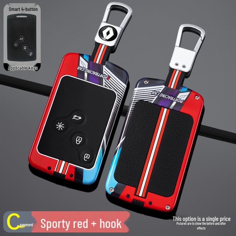 Fits Renault Koleos, Captur, Megane, Talisman, and Latitude Key Covers and Buckles.