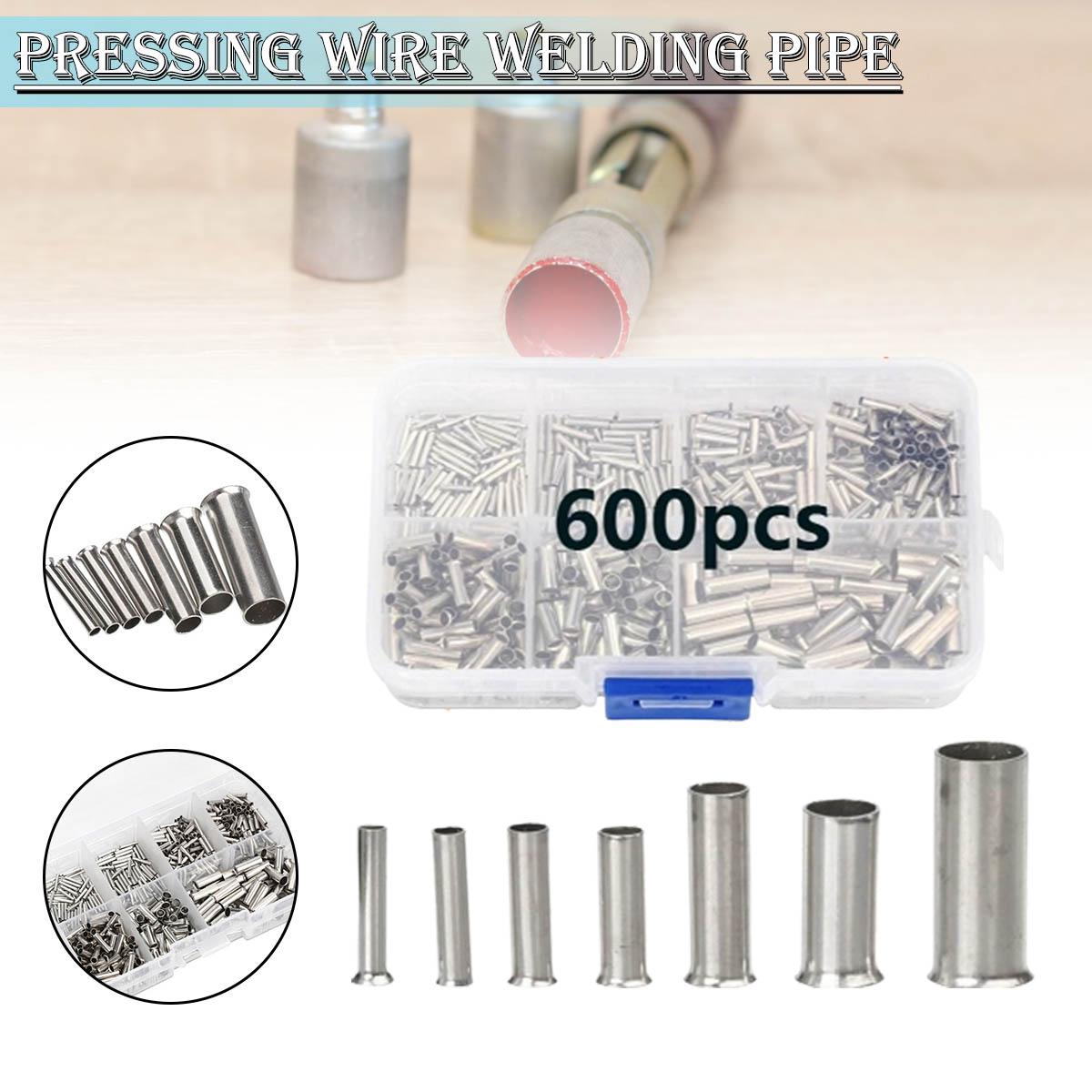 

PDTO Новые 600 шт., наконечники для электрических проводов, наконечники, клеммы для электрического кабеля