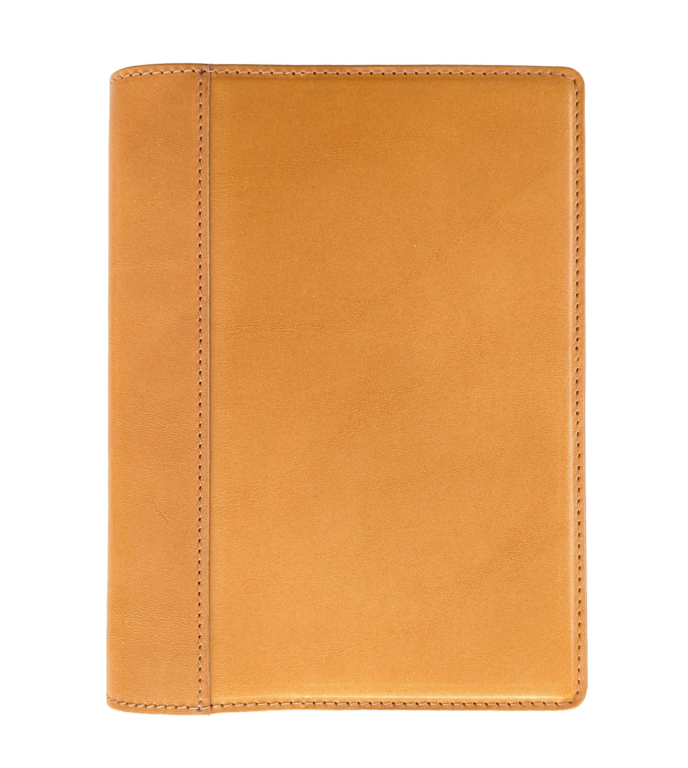 

C&L TRASCO Папка из натуральной кожи, формат B6, 20 мм кольца, 6 отверстий, серия Vintage (Верблюжий, B6-20мм)