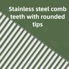 Wood Lengthening Cat Comb Retro Portable Professional Pet Cat Grooming Comb Convenient Storage Dog Hair Trimmer Cleaning Hair Pet Cleaning Products