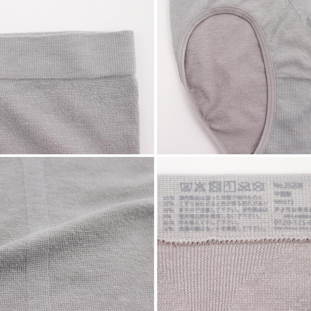 Underwear Ultimate Comfort Dream Shape Shorts Seamless Regular CICA LL Heather 572 [Airin] Women's - - Sides, Length, Molded, Processed, Size, Gray,