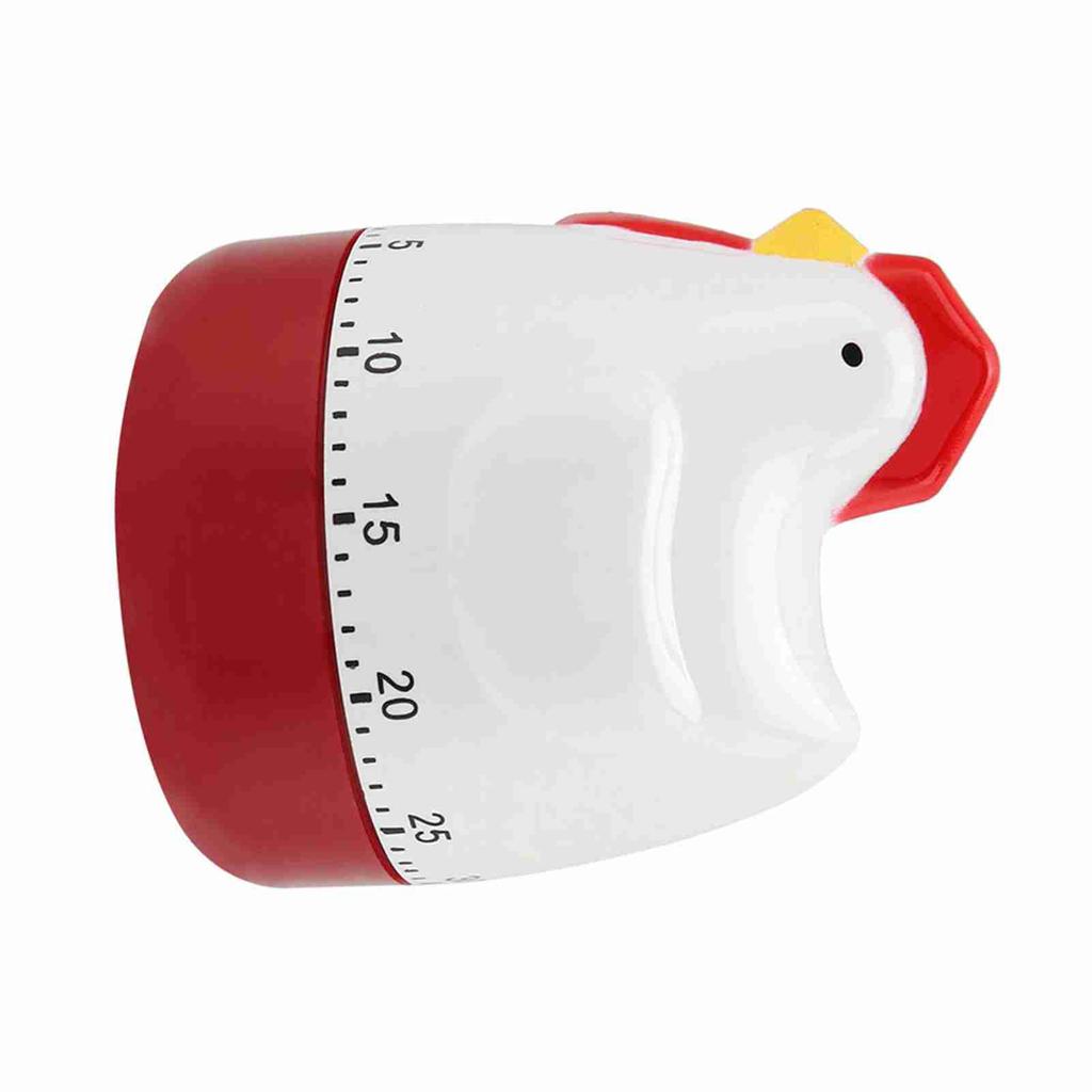 Lovely Chicken Timer Mechanical Kitchen Cooking Alarm Clock for Home Decor Timing Reminder