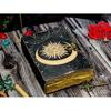 Sun Moon Vintage book for Men Women 200 Handmade pepar with Loc for Traveling Sketchbook poetry Notebook Birthday gifts For him pegan book