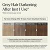 MODAMODA Zero Gray Black Shampoo 10 Gradual Gray Hair Color Care Shampoo 300g