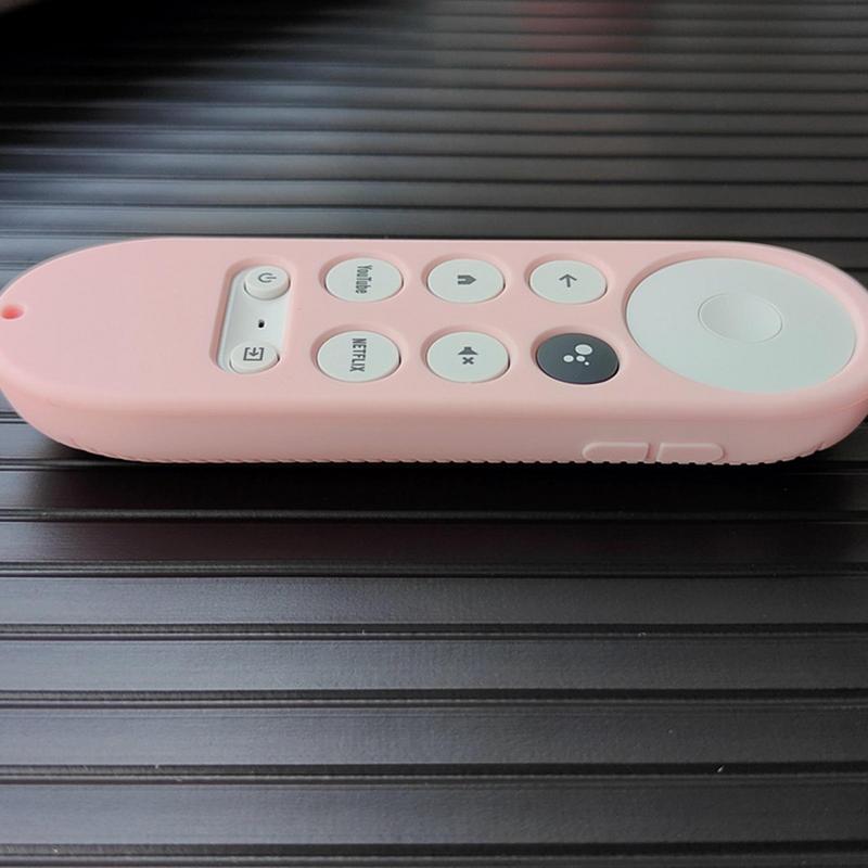 Rutschfeste Weiche Silikonhülle Für Chromecasts Fernbedienung Schutzhülle Shell Für Google TV Leuchtende Sprachfernbedienung