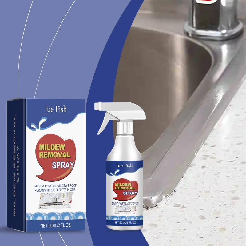 Bathroom Tile Mildew Remover Multi Functional Mold Cleaner Spray for Wall and Ceiling Deep Stain Removal at Home