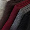Ankela Red Socks for Women, Spring and Autumn, Mid-calf Socks, Cotton, Wine Red, Dark Red, Slender Long Socks