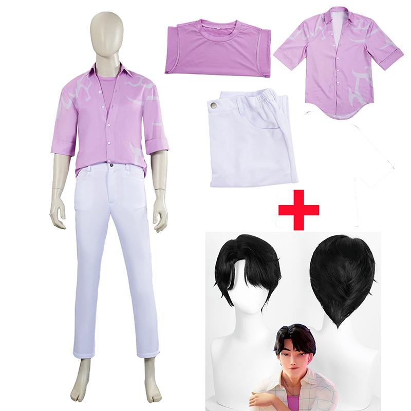 Saja Boys Jinu Abby Baby Μυστηριώδης Ρομαντισμός Κοστούμι Cosplay Kpop Δαιμονοκυνηγοί Ρούχο Ρόλων Αποκριάτικη Στολή Για Παιδιά Ενήλικες