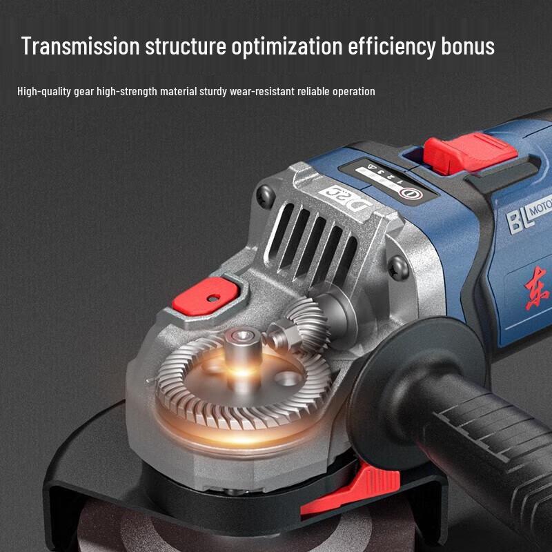 Dongcheng Cordless Brushless Angle Grinder CN plug (adapter included)