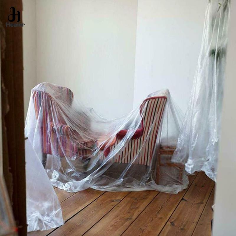 1PC Plastic Furniture Dust Cover,Waterproof Car Dusty Bed Sofa Dust Proof Cover