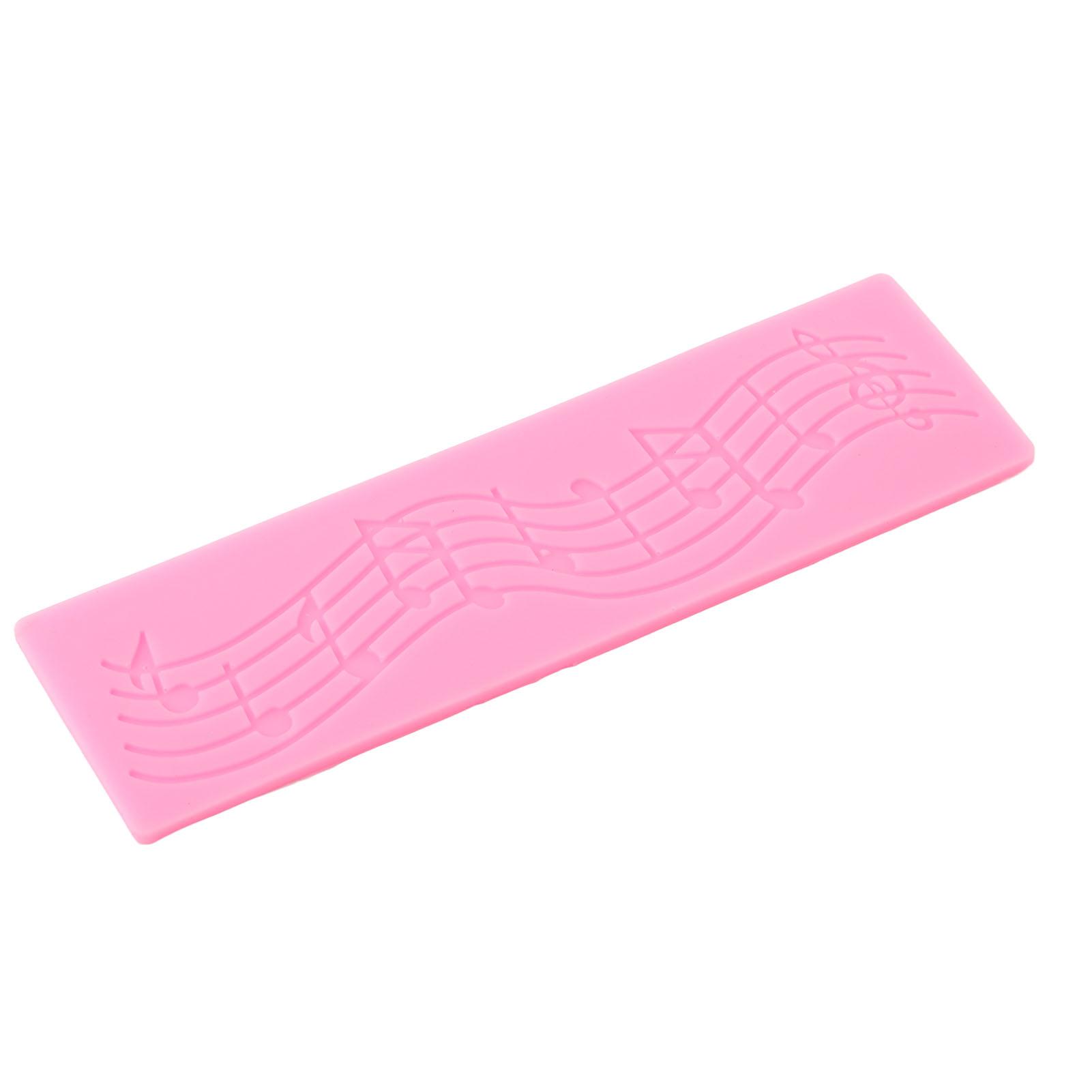 

Multi Music Note Lace Silicone Mold Mould Fondant Mat Cake Decorating Tool