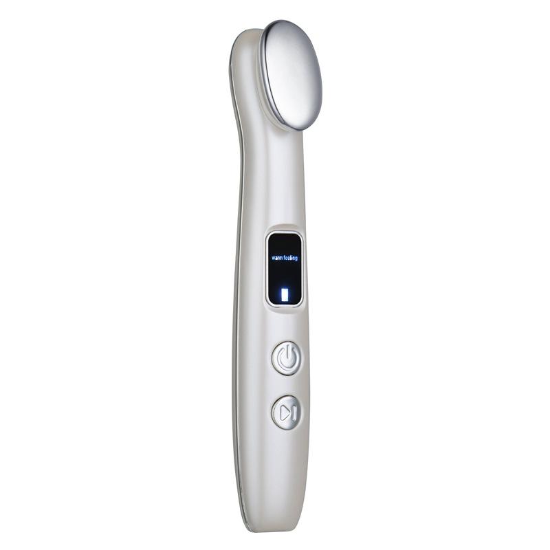 Eye Massager Wand Hot Compress Vibration Eye Beauty Device Skin Lifting Firming Tool Serum Import Instrument for Dark Circles, Puffiness & Fine Lines