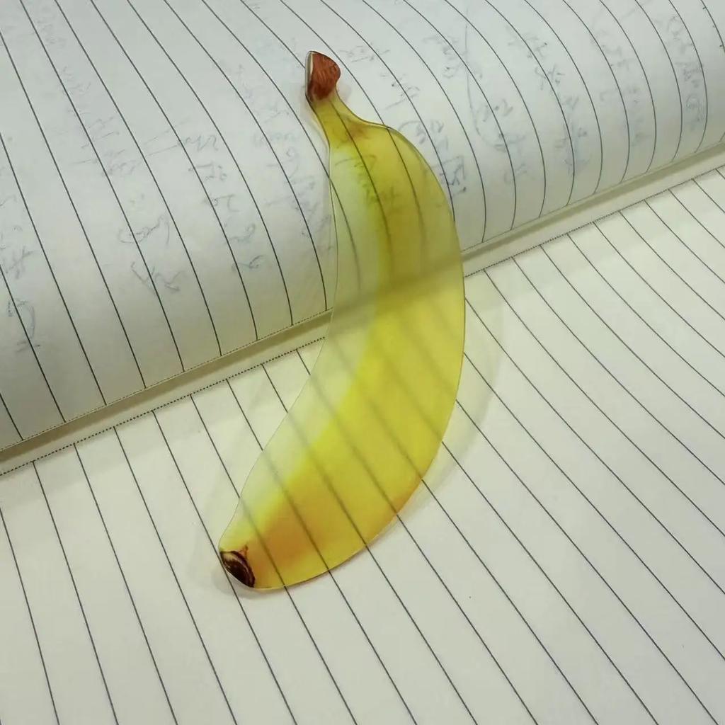 Acrylic Bookmark Lightweight Fruit Slice Bookmark Desktop Decor Bookmark Ins For Stationery Collection Schools Desktop