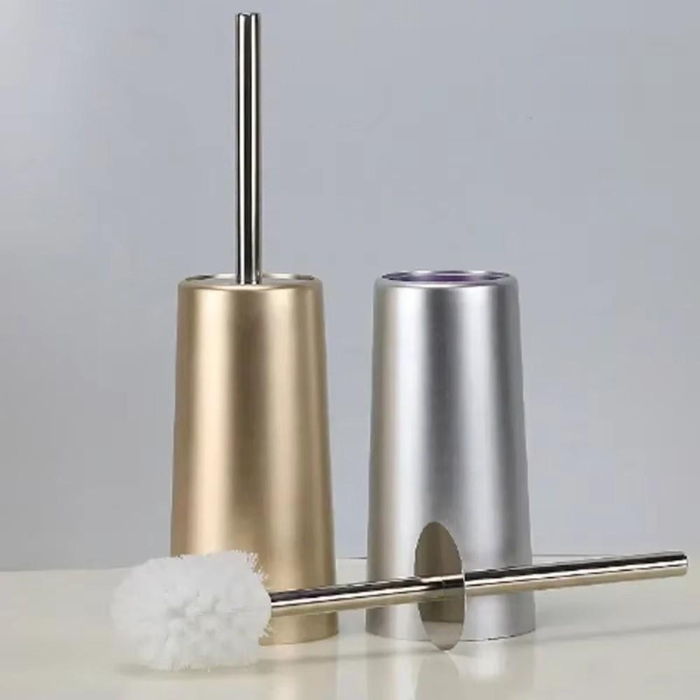 Floor Cleaning Toilet Brush with Holder Easy to Clean Bathroom Cleaning Brush Durable WC Brush