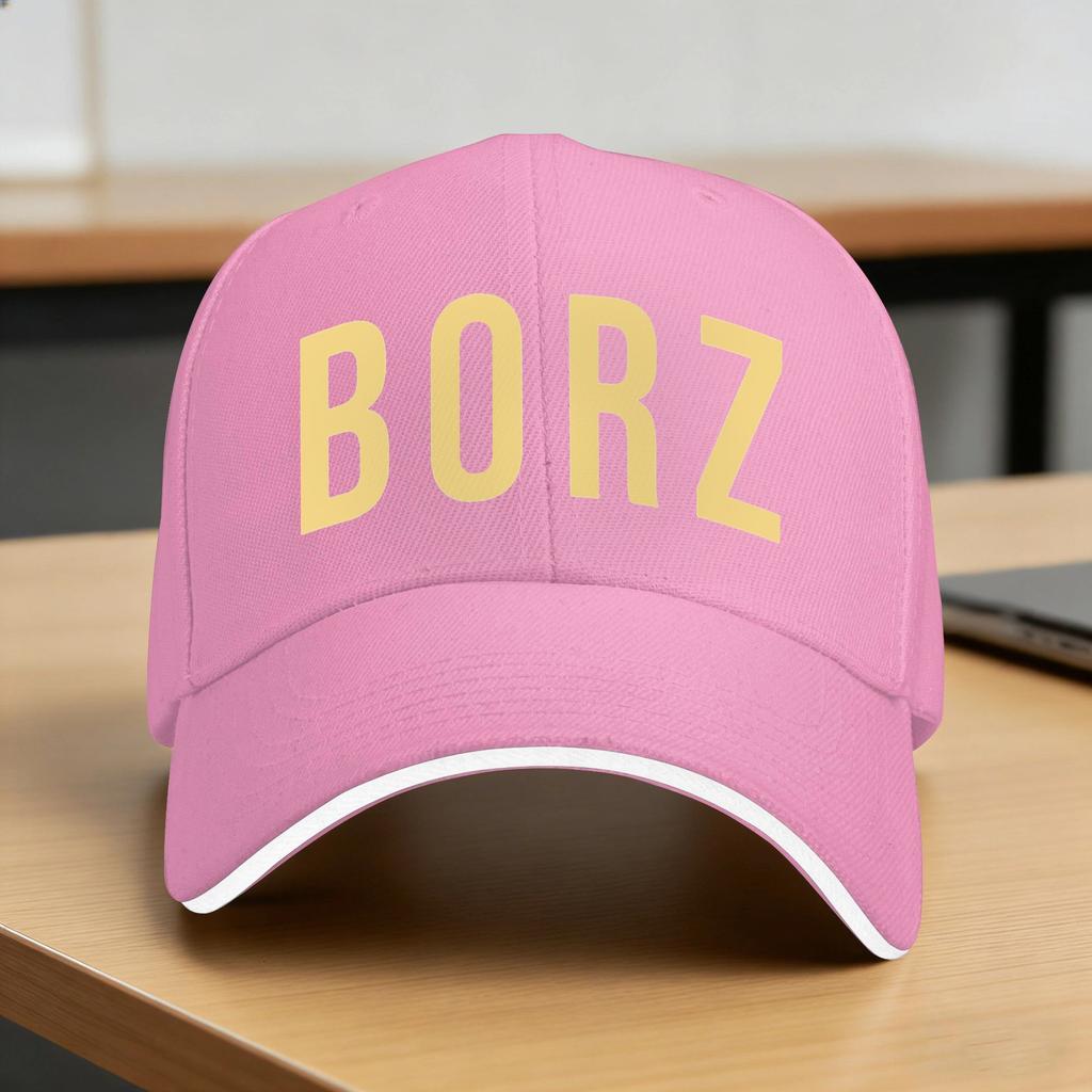 Khamzat Chimaev Borz Casual Baseball Cap  Outdoor Gym Trucker Hat Summer Sunscreen Snapback Cap