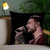 Pillow Case Singer L_Liam Payne Sofa Short Plush Double-Sided Hd Printing Room Home Office Gift Cushion Cover