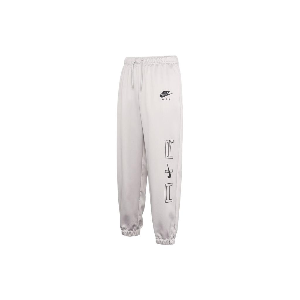 Nike Pantalon de sport fuselé à cordon de serrage imprimé à l'air pour femmes Gris clair DD5426-033