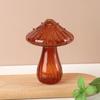 Transparent Jelly Color Mushroom Glass Vase Aromatherapy Bottle Home Small Vase Hydroponic Flower Pot Simple Table Decoration