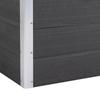Garden Rectangular Planting Flower Elevated Raised Seed Bed Stand Pot Outdoor Planter Vegetable Herb Holder Display Box - 50H x 100L x 50Wcm