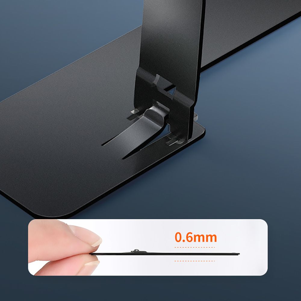 Desk Mount Holder Adjustable Mobile Phone Metal Bracket Foldable Phone Holder