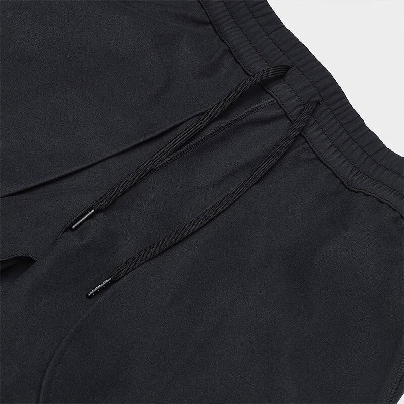FILA Fitness Series Solid Color Mid-Rise Straight-Leg Sports Pants Men Pants Deep-Black A11M341809F-BK
