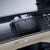 Black Leather Car Storage Bag Hanging Pocket Organizer For Car Door All-Purpose Multi Driver Passenger Seat Storage Bag