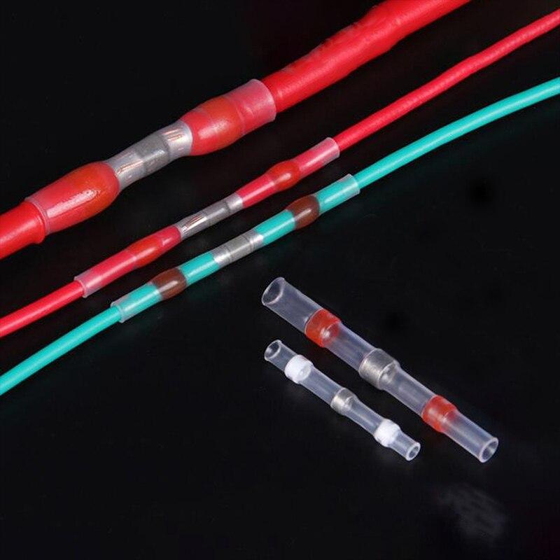 Solder Ring Terminal Sealed Heat Shrink Tube Wire Connector Heat Shrink Quick Terminal Waterproof Quick Butt Connector