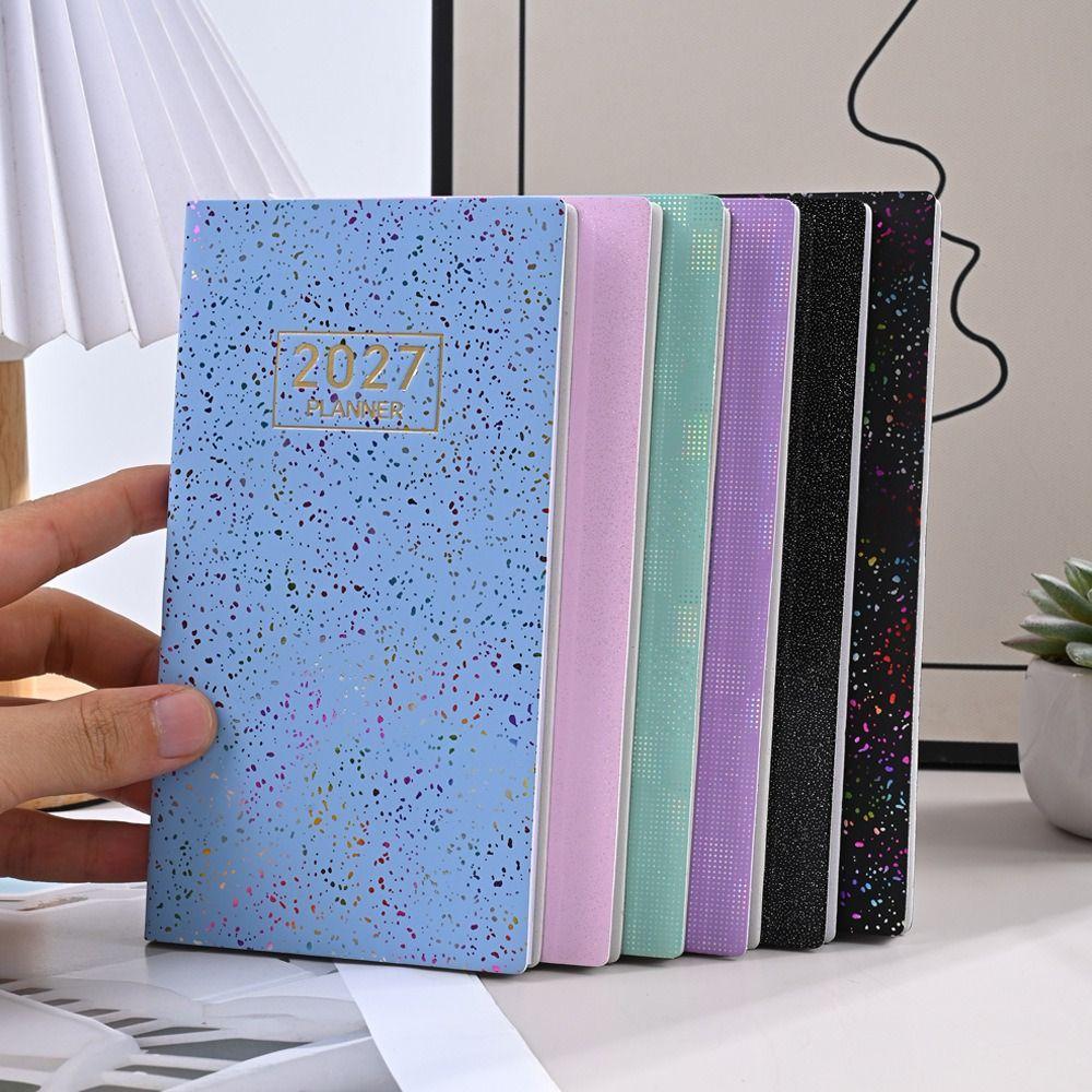 Multicolor A6 Planner Notebook 2027 Schedule Organizer New 2027 Planner School Supplies