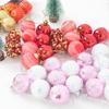 17Pcs 4CM Christmas Decoration Christmas Balls Hanging Xmas Tree Pendants Ornaments Party Home Decor 2026 New Year Navidad Gifts