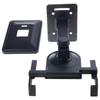 Speaker Wall Mount Bracket Heavy Duty Steel Construction 44lbs Capacity 15Tilt Adjustable Clamp Fit 5-12Inch Depth