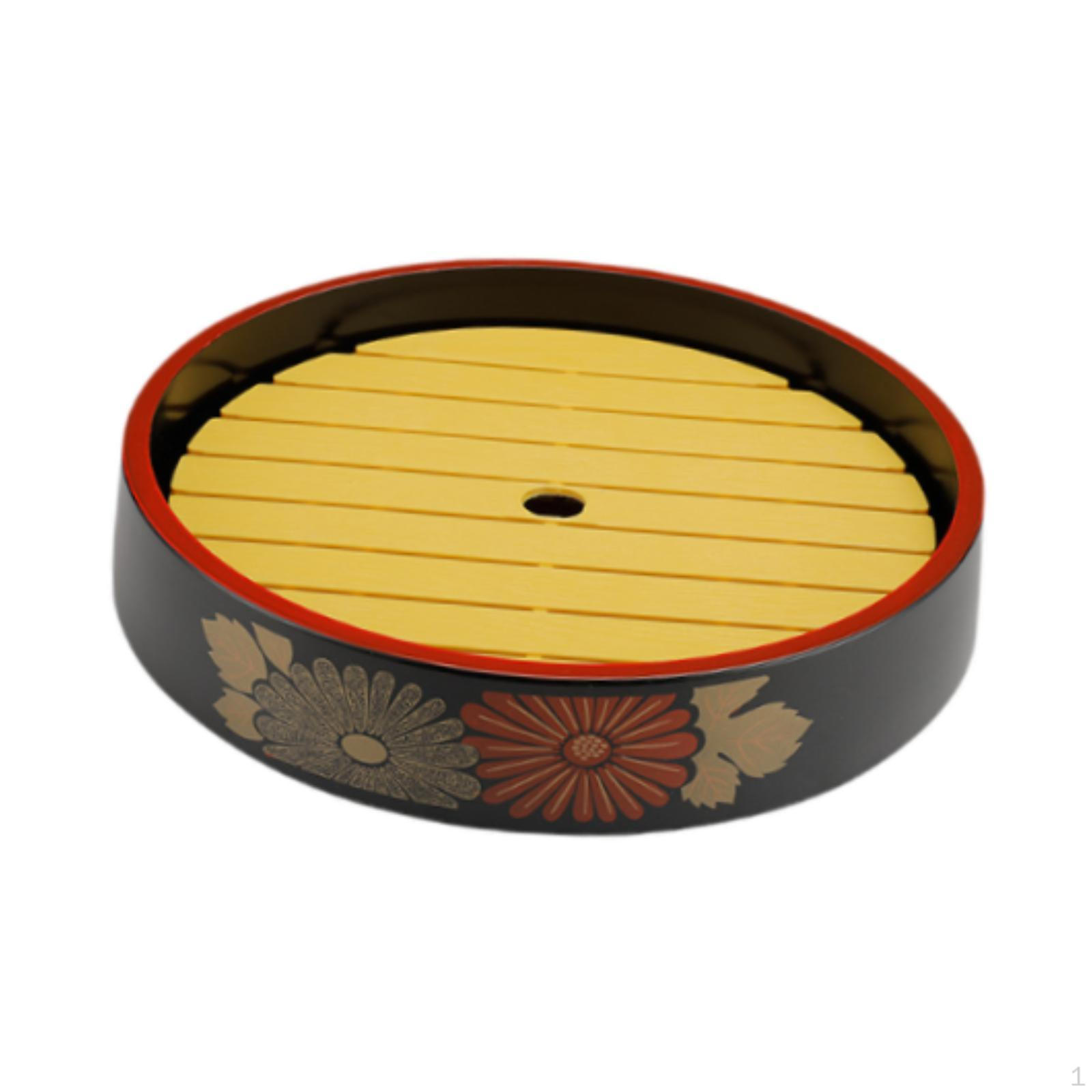 

Чаша для сухого льда, тарелка для лосося, сервировка суши, стильное круглое декоративное сашими 43cm