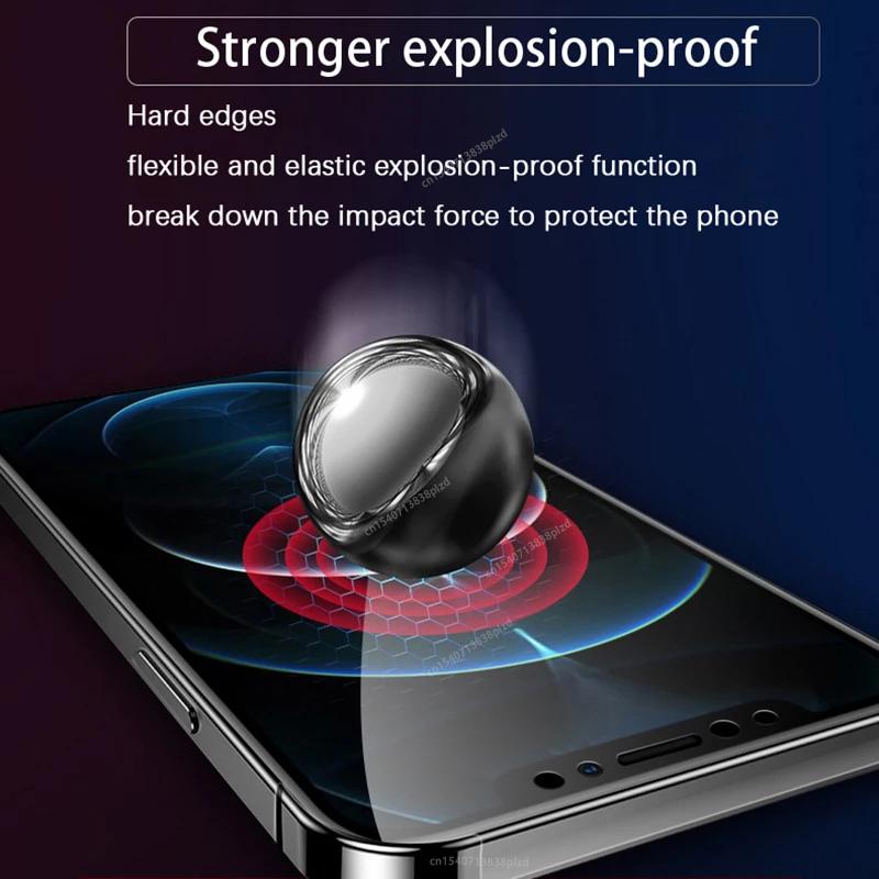 8 Pçs Tpu Filme De Hidrogel Capa Completa Para Iphone 17 16 15 14 Pro Max Protetor De Tela Iphone 13 12 Mini 11 Plus 8 X R S Xs Xr Se Ar