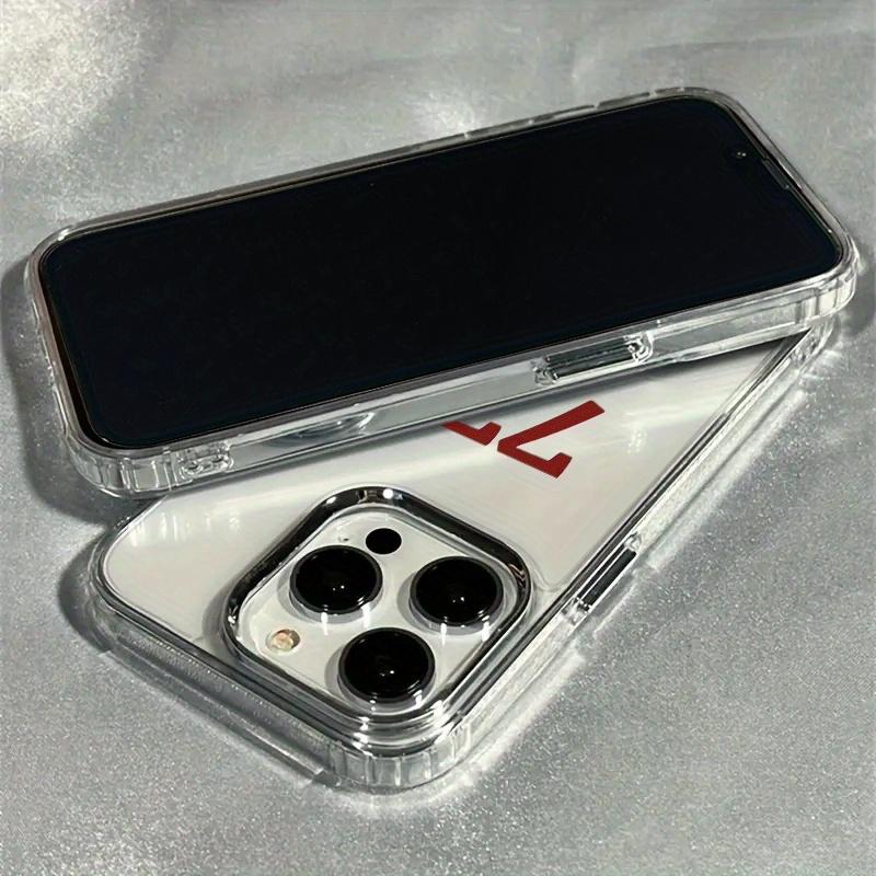 Lucky Number 7 Pattern Phone Case for iPhone 17 16 15 14 13 12 11 Pro/Max/Plus Anti Drop and Anti Shock Back Cover