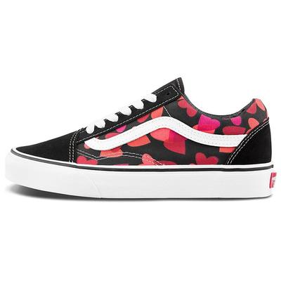 Scarpe Old Skool Nero Fucsia Viola Cuori VN0A3WKT4RZ