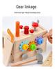 Kids' Wooden Toolbox Pretend Playset for Early Education