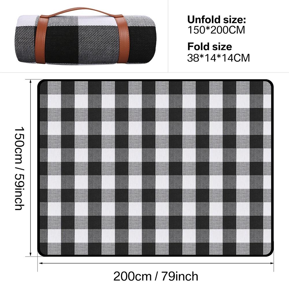 Outdoor Camping Mat Picnic Mat Beach PEVA Waterproof and Moisture-proof Portable Tent Sleeping Mat