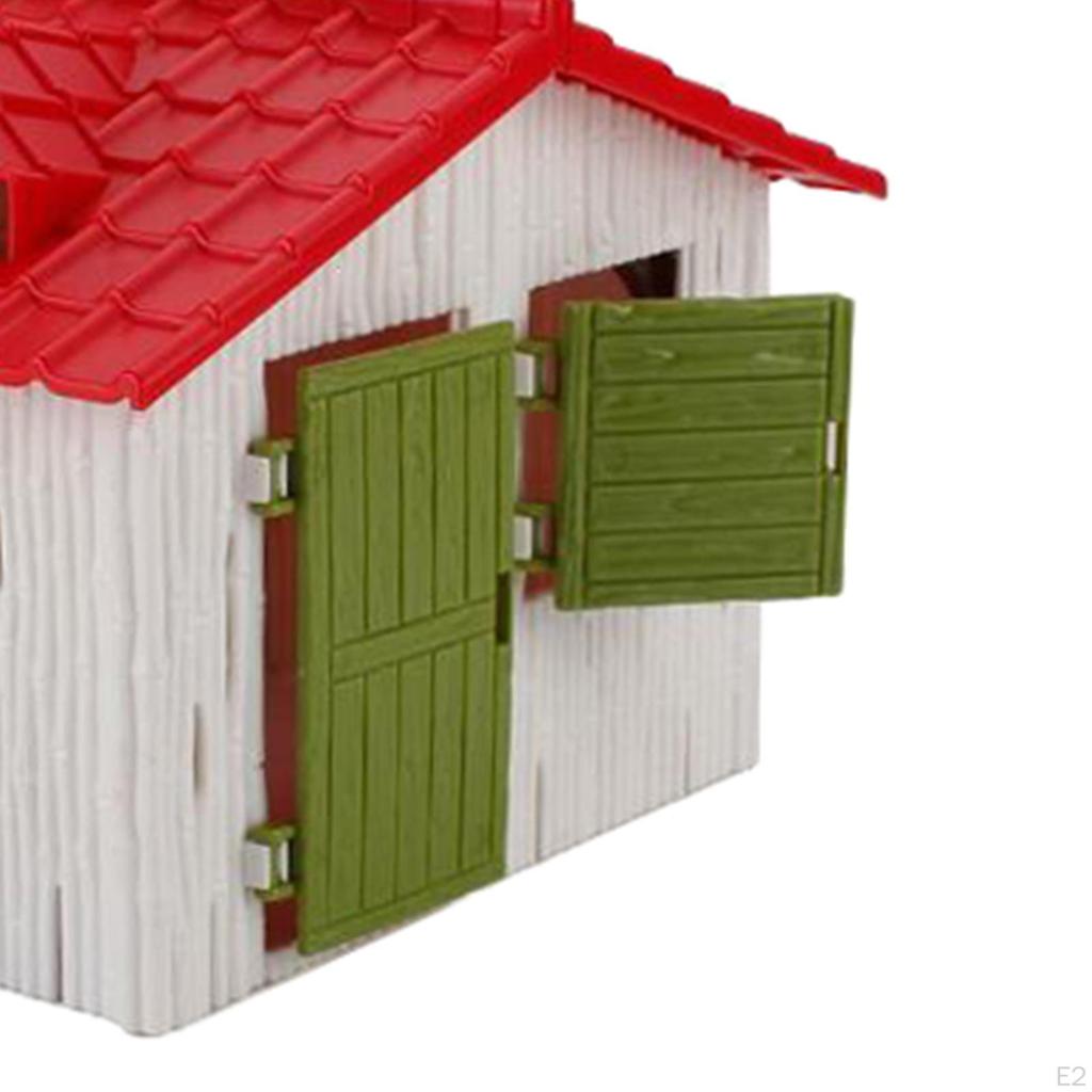 DIY Miniatures Simulation Houses for Micro Landscape Yard Building Model Table