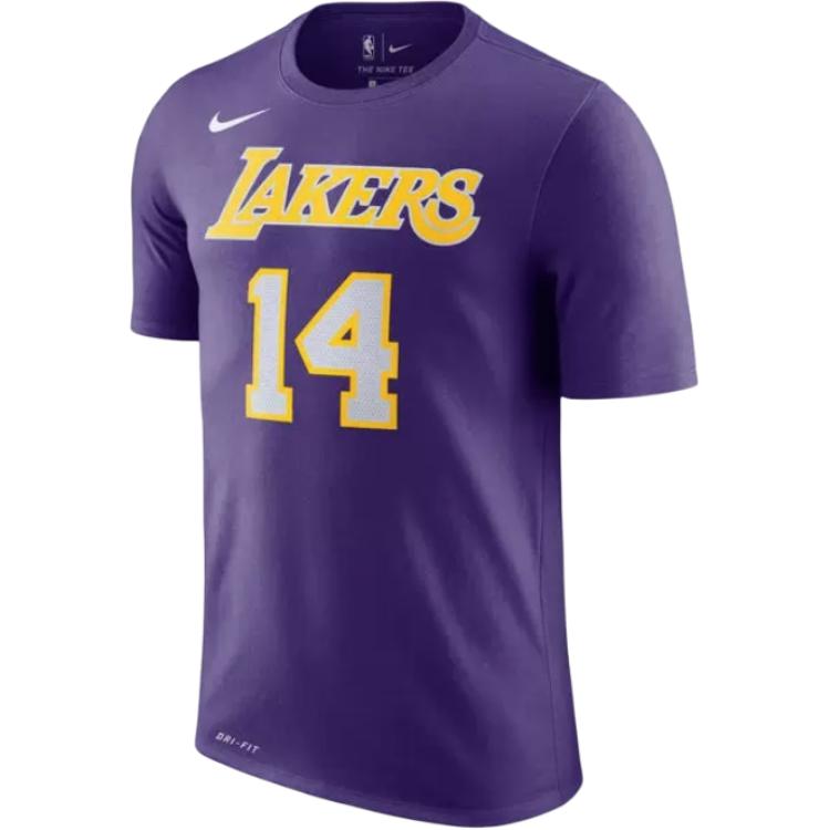 Мужские фиолетовые футболки Nike с круглым вырезом 870782-548 M