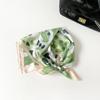 Thin Sweet Beautiful Woman New Satin Square Scarf Hair Accessories Printed Headband European and American Leopard Print Headscarf 71 Imitation Silk