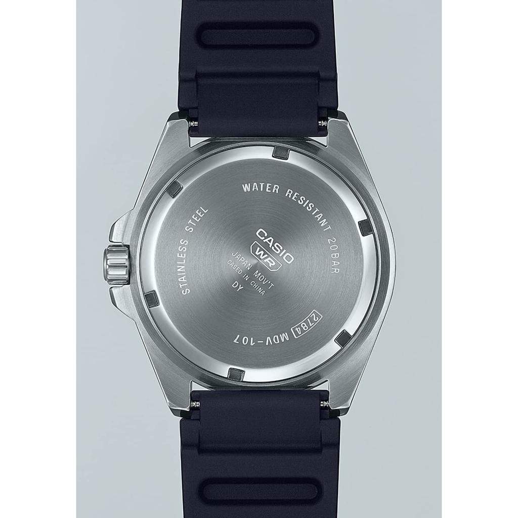 [Casio] Watch Casio Collection [Domestic Genuine Product] Online Limited Model MDV-107-1A3JF Men's Black