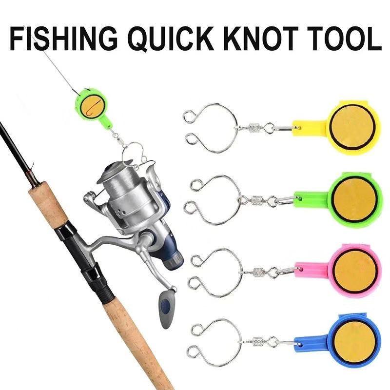 2PCS Fishing Knot Tying Tool, Multifunctional Fly Fshing Nippers, Quick & Easy Fly Fishing Accessories Fishing Gear And Equipment For Tying Fishing Li