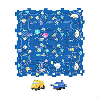 City Adventure Puzzle Set for Kids - Interactive Track Building Toy Preschoolers