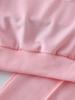 Girls' Cute Casual Sports Hoodie & Pants Set - Stylish Long Sleeve Two-Piece Outfit for Spring & Autumn