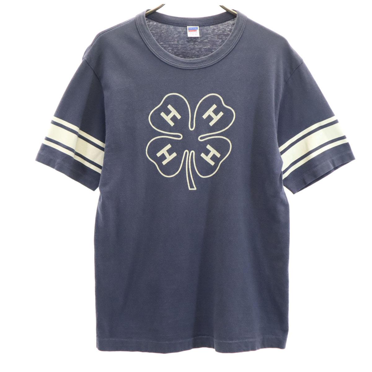 

DUBBLEWORKS made in Japan Short sleeve T-shirt S Navy system Men s Used