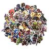 Chibi Pcs 50 Super Heroes Sticker Decals For Skateboard Luggage Laptop