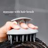 Silicone Scalp Hair Massage Brush Shampoo Massage Comb Bath Wash Hair Care Root Scalp Massager Shower Brush Salon Hair Tool