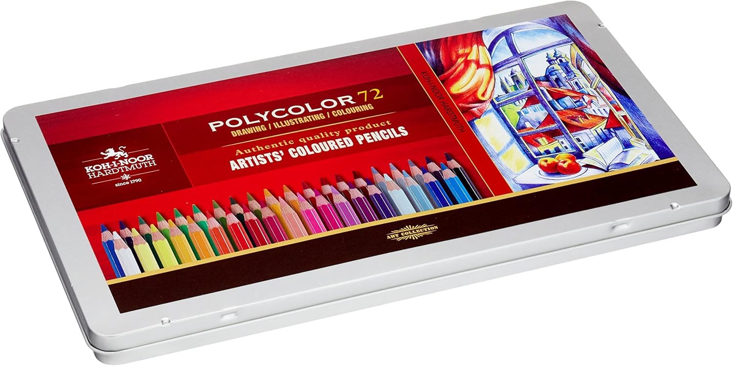 

Artist Colored Pencil Set 3827 72 in 72 in SET 3827072001PL KOH-I-NOOR